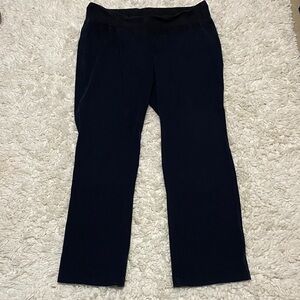 Women’s Stylish Black maternity Pants wide leg by duo maternity size large